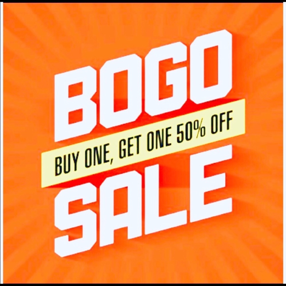 FLASH SALE - BUY ONE GET ONE HALF OFF!